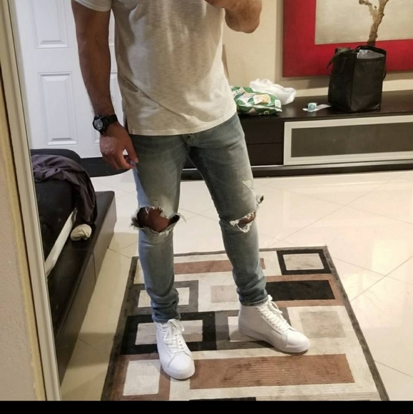 White sneaker High tops by Steve madden. - Picture 10 of 10